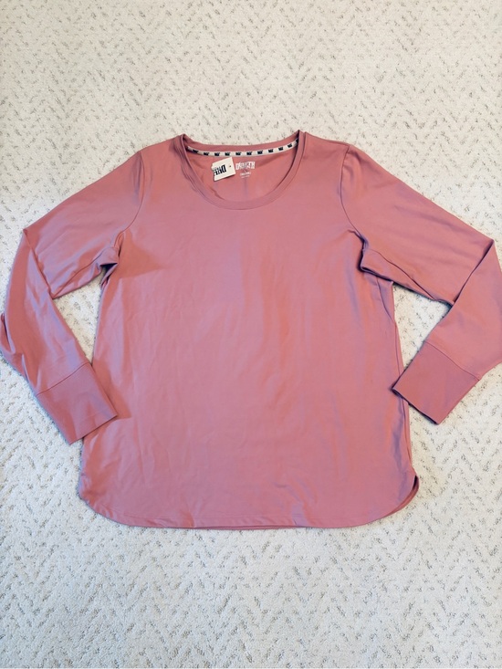 Duluth Trading Co Tops - Duluth Trading NEW NoGA Classic Long Sleeve Tee Womens Large Dusty Rose Stretch